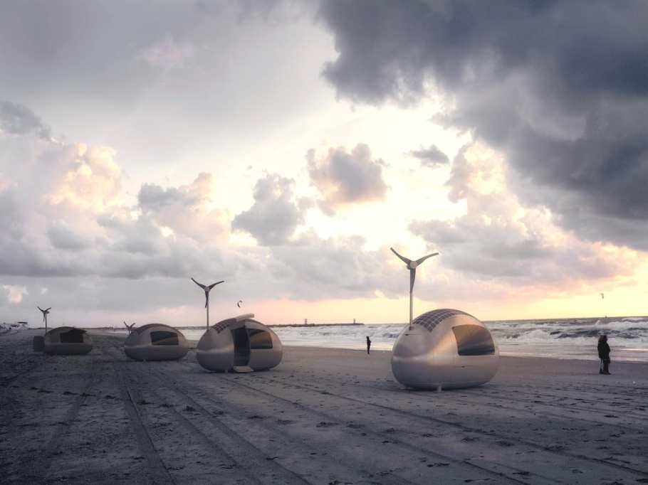 Ecocapsule: la casa portátil del futuro auto-sustentable