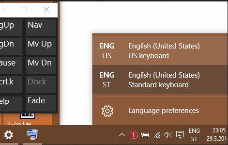 Force remove Keyboard layout - Windows 10
